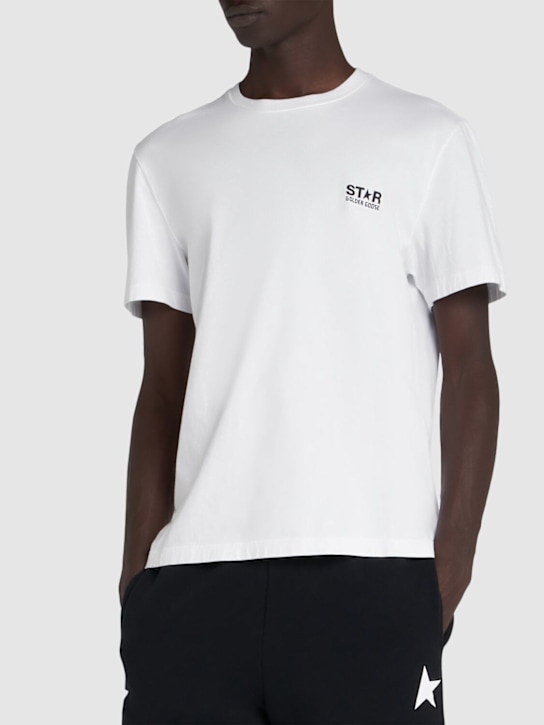 Golden Goose Big Star logo cotton t-shirt