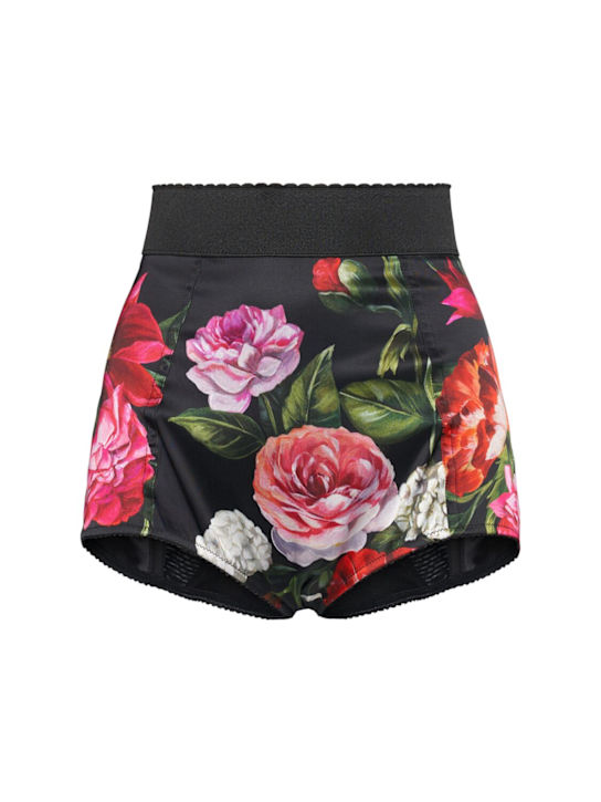 Dolce&Gabbana Printed satin shorts