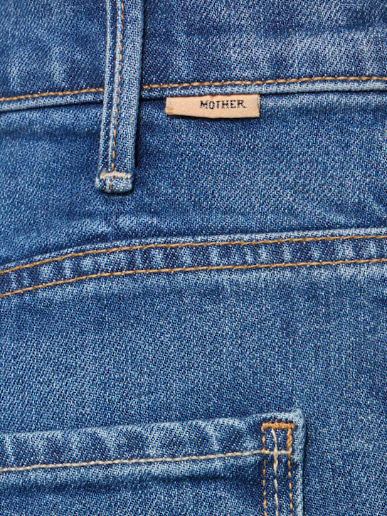 Mother The Hustler Roller high rise jeans