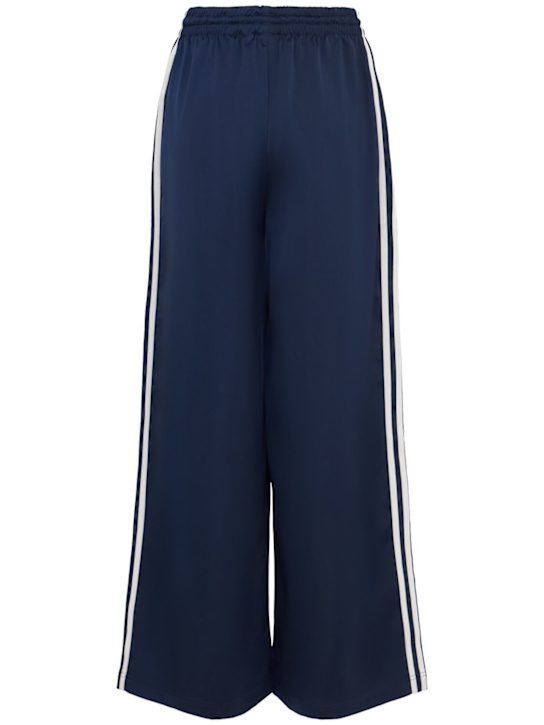 adidas Originals Satin wide leg track pants