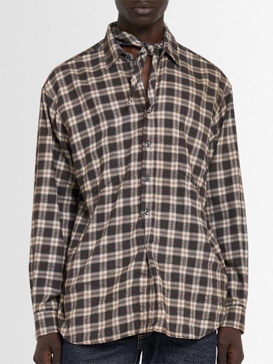 Dsquared2 Magliano Butch check cotton shirt 3 Dsquared2 Magliano Butch check cotton shirt