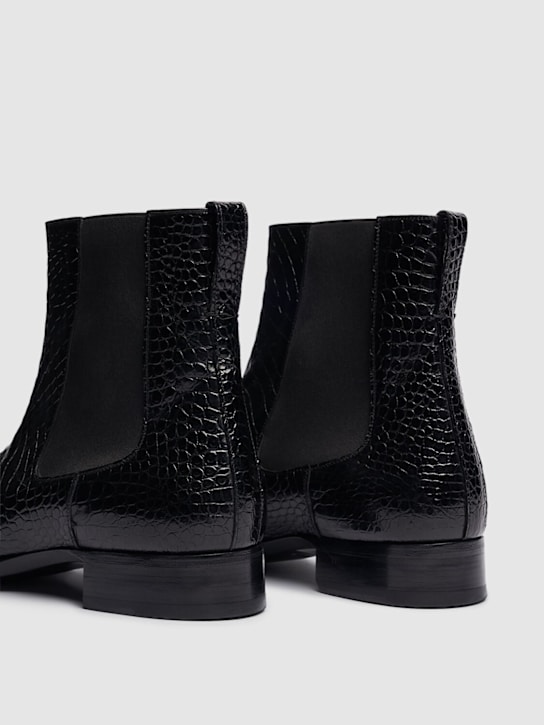 Tom Ford Shiny croc embossed Chelsea boots 4 Tom Ford Shiny croc embossed Chelsea boots