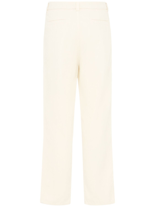 Brunello Cucinelli Dyed cotton gabardine pants 4 Brunello Cucinelli Dyed cotton gabardine pants