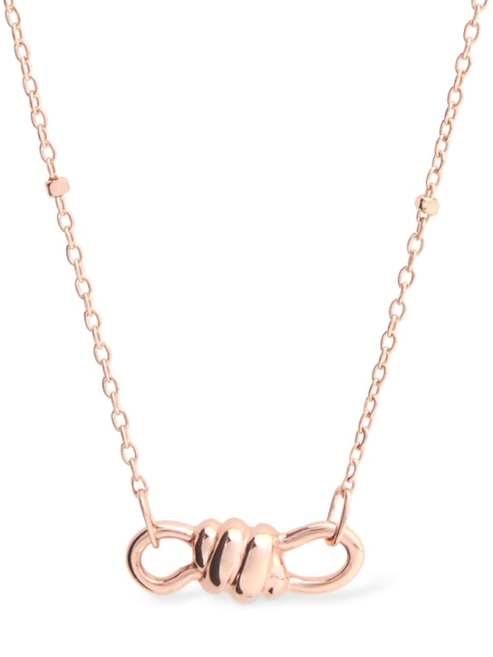 DoDo 9kt Rose gold nodo necklace