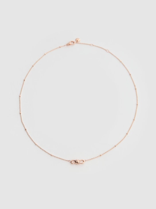 DoDo 9kt Rose gold nodo necklace 3 DoDo 9kt Rose gold nodo necklace