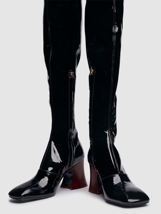 Chloé 80mm Patent leather over the knee boots 3 Chloé 80mm Patent leather over the knee boots