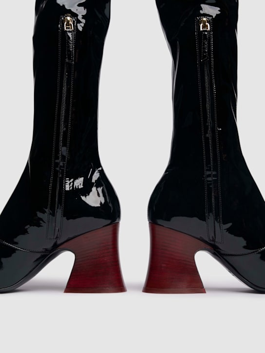 Chloé 80mm Patent leather over the knee boots 4 Chloé 80mm Patent leather over the knee boots