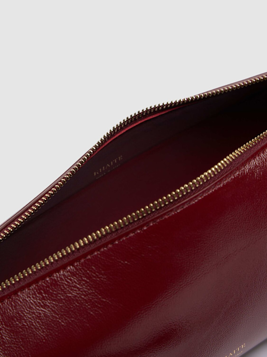 Khaite Kye crackled patent leather shoulder bag 6 Khaite Kye crackled patent leather shoulder bag