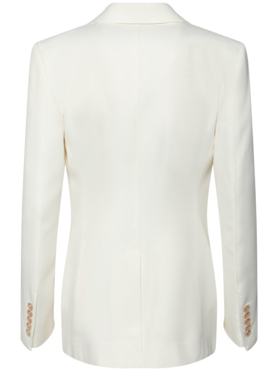 Tom Ford Fluid viscose & silk twill blazer 4 Tom Ford Fluid viscose & silk twill blazer