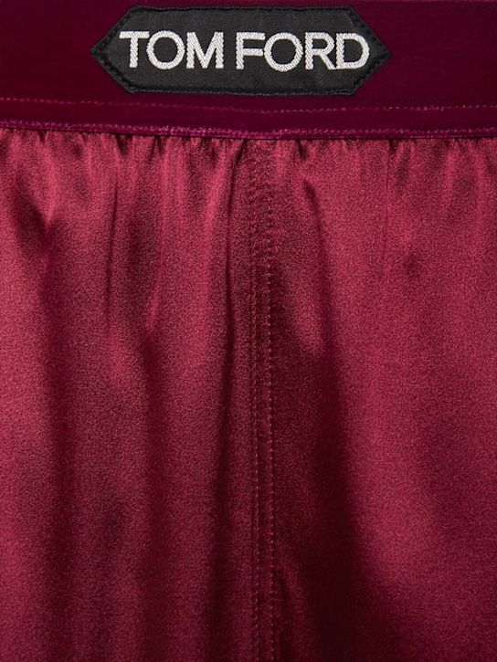Tom Ford Logo silk satin pajama pants 10 Tom Ford Logo silk satin pajama pants
