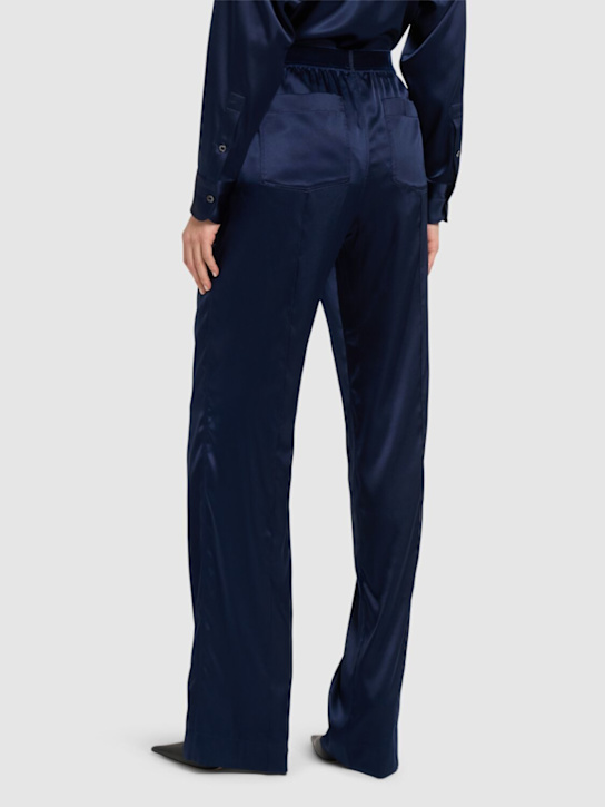 Tom Ford Logo silk satin pajama pants 3 Tom Ford Logo silk satin pajama pants
