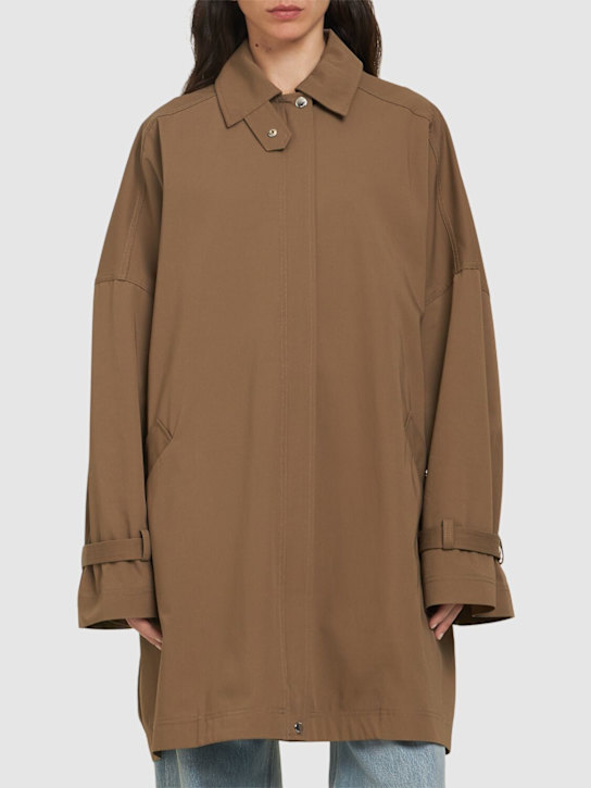 Toteme Oversize organic cotton trench coat 3 Toteme Oversize organic cotton trench coat