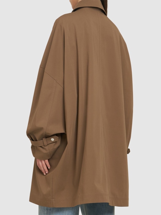 Toteme Oversize organic cotton trench coat 4 Toteme Oversize organic cotton trench coat