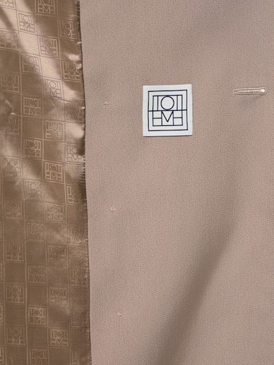 Toteme Signature long gabardine trench coat 6 Toteme Signature long gabardine trench coat