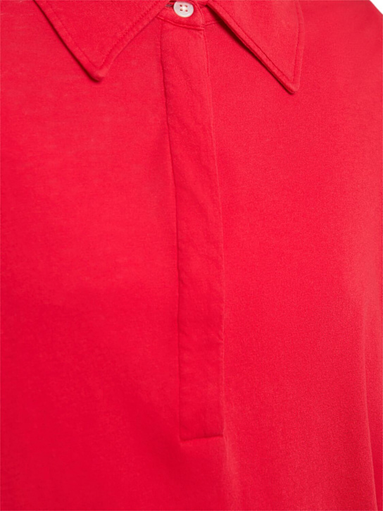 The Row Roddie long sleeve cotton polo top 5 The Row Roddie long sleeve cotton polo top