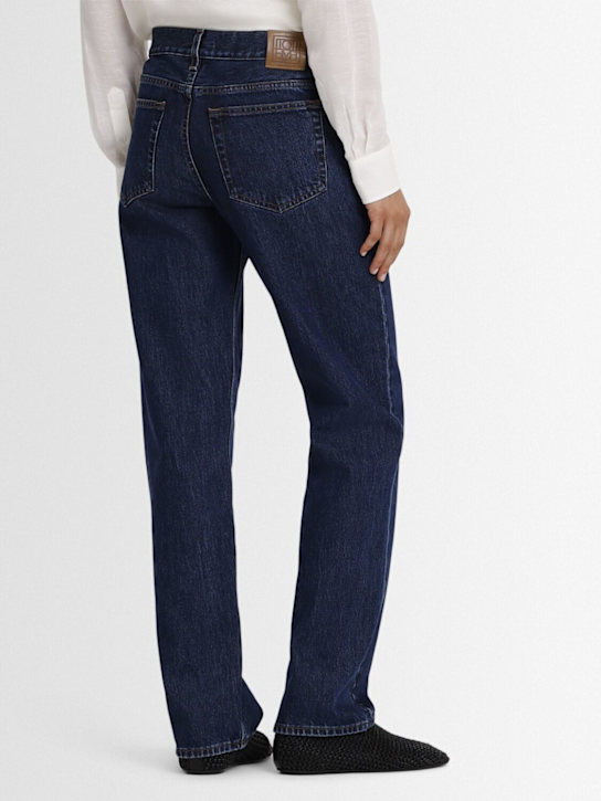 Toteme Low rise straight cotton denim jeans 3 Toteme Low rise straight cotton denim jeans