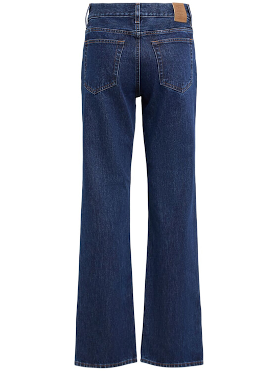 Toteme Low rise straight cotton denim jeans 4 Toteme Low rise straight cotton denim jeans