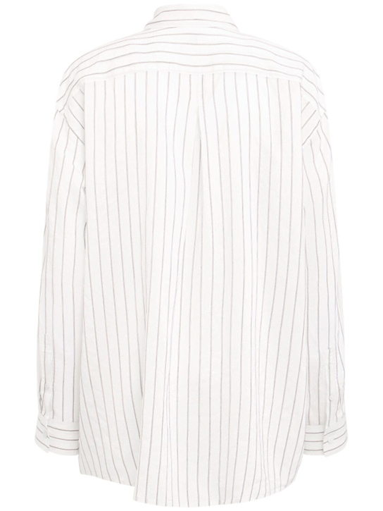 Toteme Classic striped viscose blend shirt 4 Toteme Classic striped viscose blend shirt