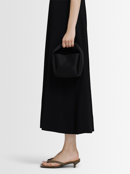 Toteme 35mm Lizard print leather thong sandals