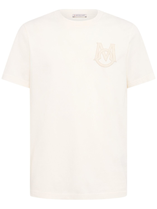 Moncler Logo cotton jersey t-shirt