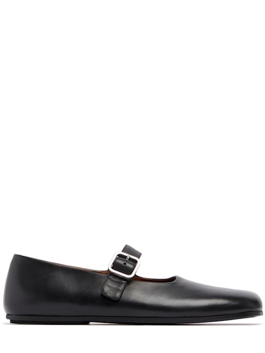 Marsell Appiedi smooth leather Mary Jane flats