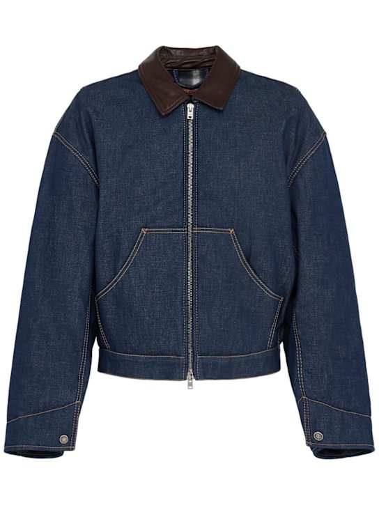 Acne Studios Indigo denim workwear jacket