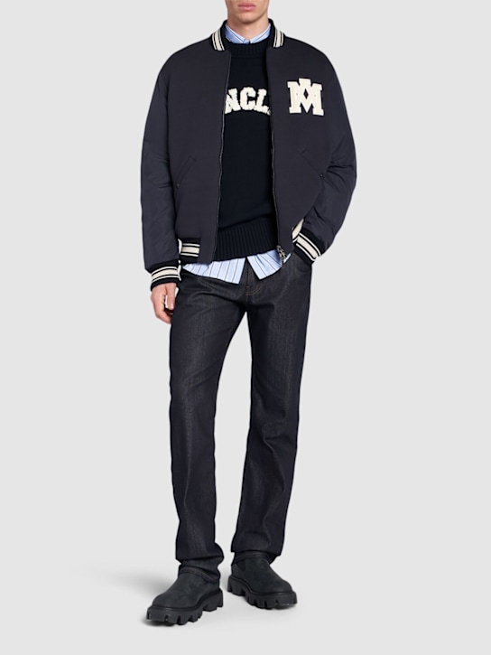 Moncler Vennes cotton fleece down jacket