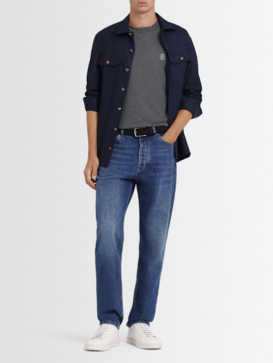 Brunello Cucinelli Brunello Cucinelli logo cotton t-shirt