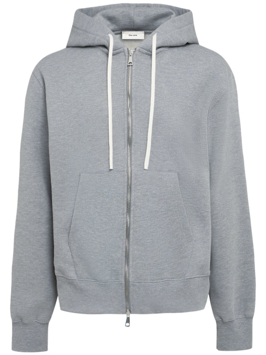 The Core Full-zip cotton sweatshirt hoodie
