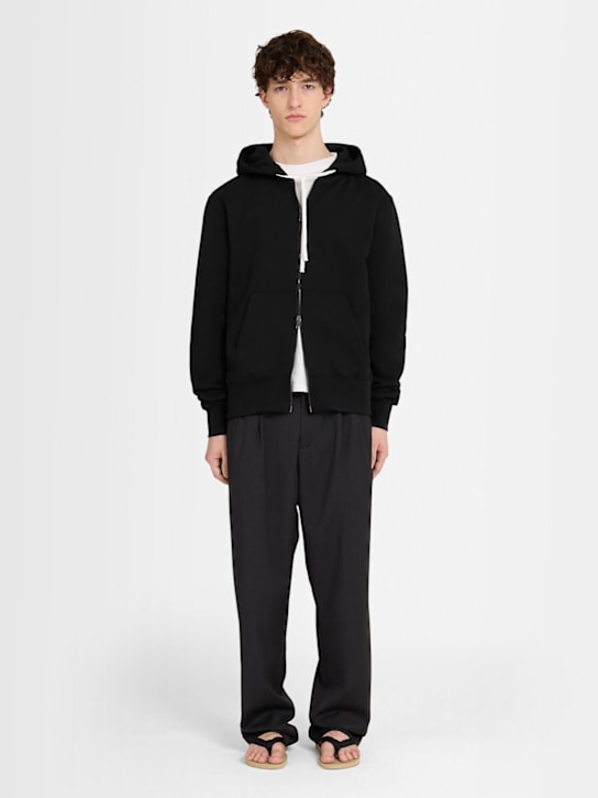 The Core Full-zip cotton sweatshirt hoodie