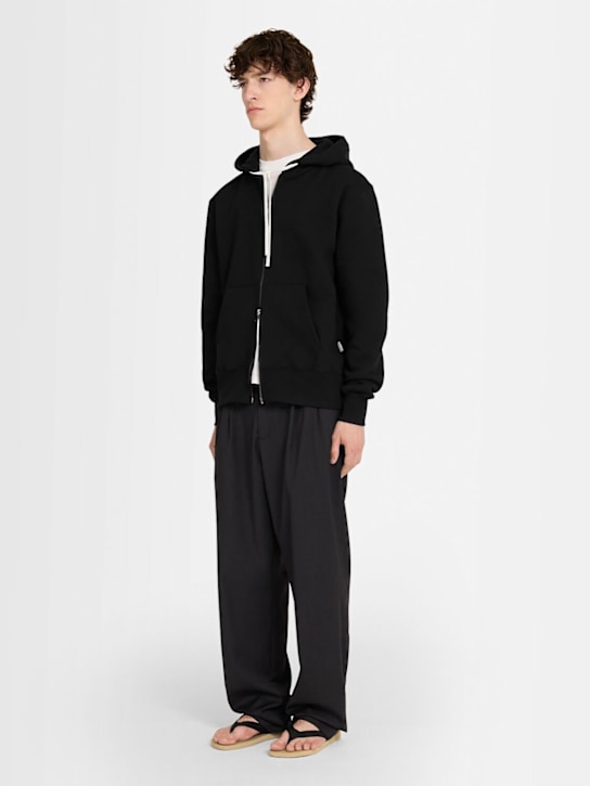 The Core Full-zip cotton sweatshirt hoodie