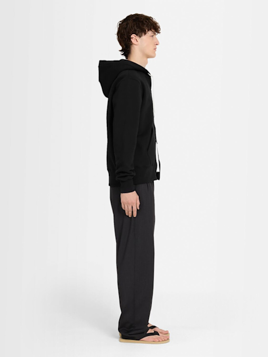 The Core Full-zip cotton sweatshirt hoodie