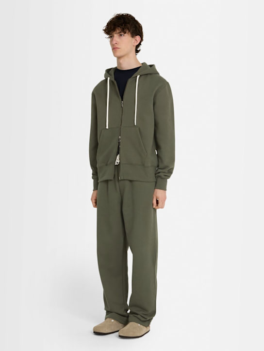 The Core Full-zip cotton sweatshirt hoodie