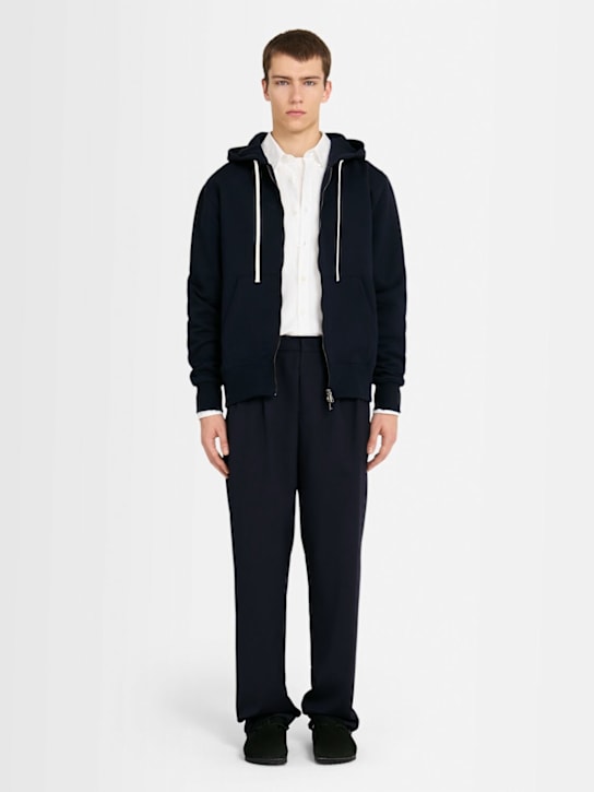 The Core Full-zip cotton sweatshirt hoodie