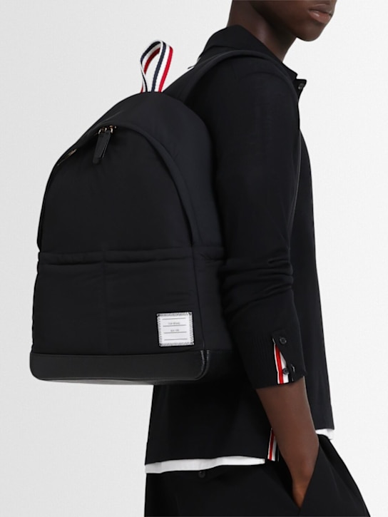 Thom Browne Poly twill multi-pocket backpack
