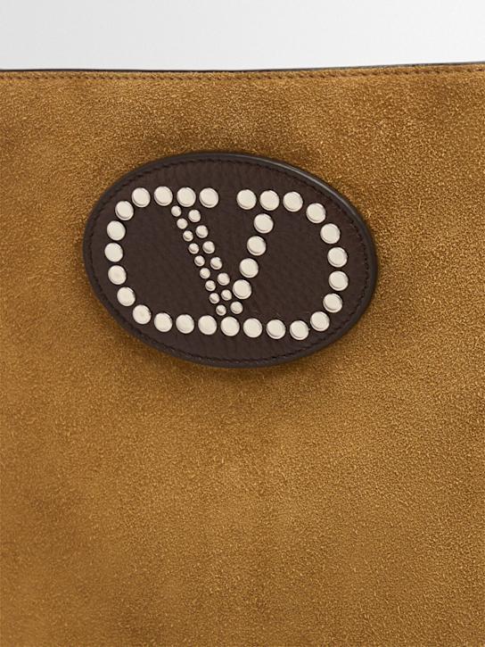 Valentino Garavani Vlogo suede crossbody bag 5 Valentino Garavani Vlogo suede crossbody bag