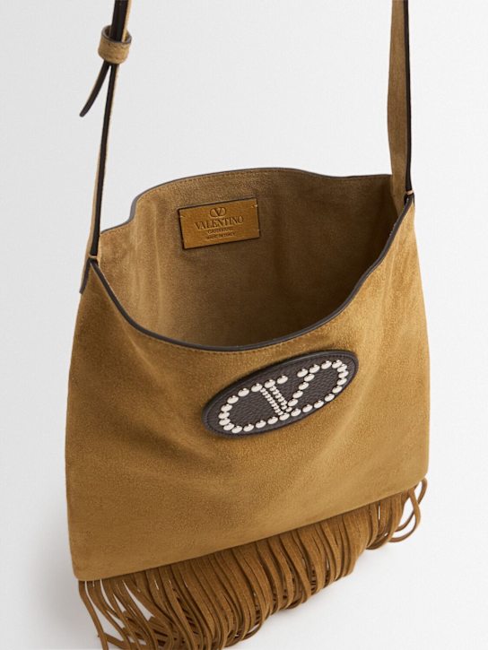 Valentino Garavani Vlogo suede crossbody bag 7 Valentino Garavani Vlogo suede crossbody bag