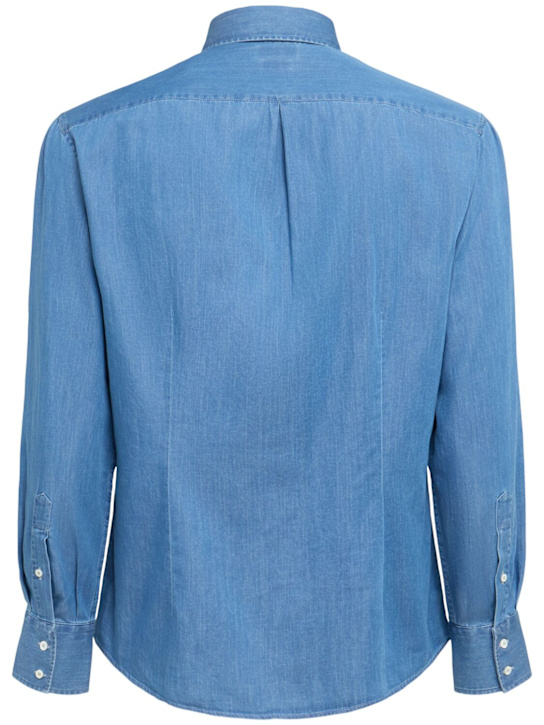 Brunello Cucinelli Cotton denim shirt 4 Brunello Cucinelli Cotton denim shirt