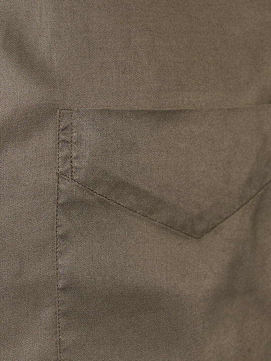 Tom Ford Fluid gabardine slim fit shirt 6 Tom Ford Fluid gabardine slim fit shirt