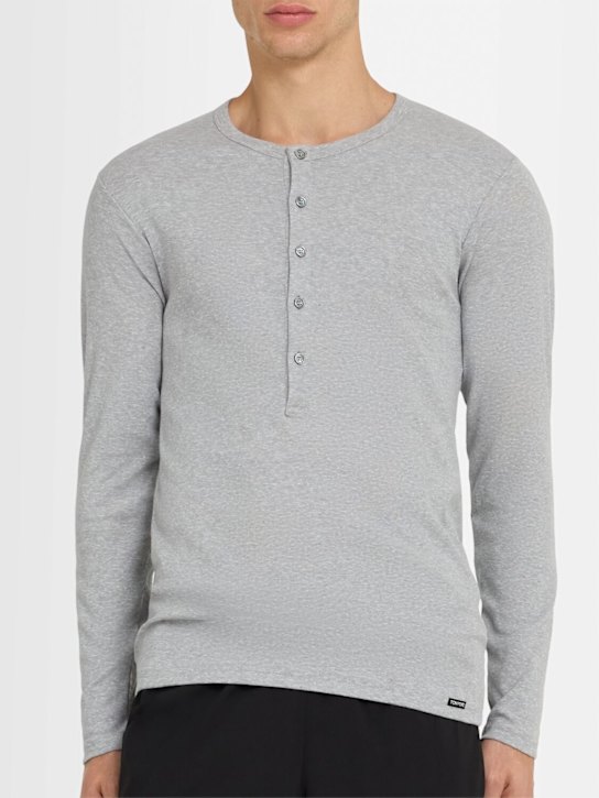 Tom Ford Henley long sleeve jersey t-shirt