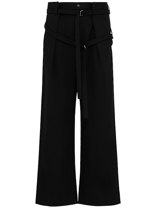 Ann Demeulemeester Woubrecht double-belted cotton pants