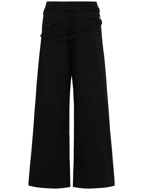 Ann Demeulemeester Woubrecht double-belted cotton pants