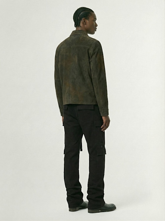 Rick Owens Double cargo cotton jeans