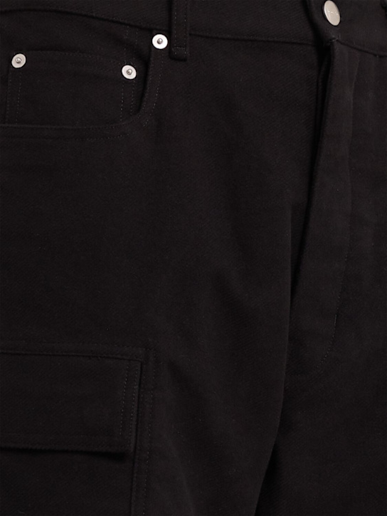 Rick Owens Double cargo cotton jeans