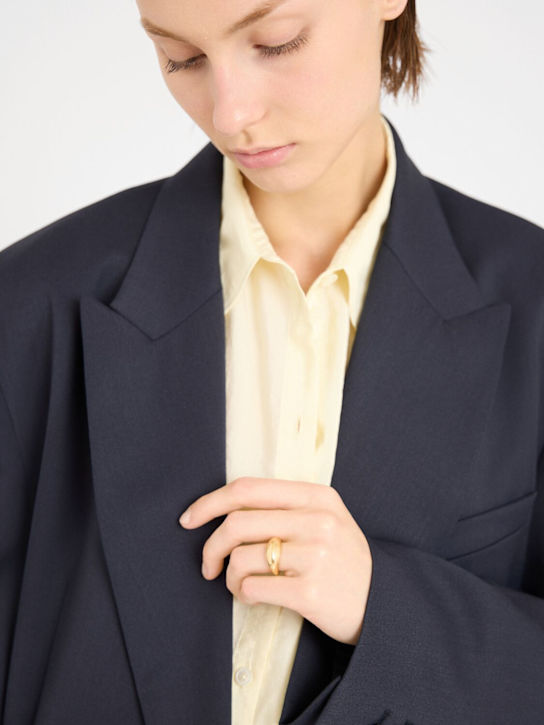 Lemaire Chunky drop ring