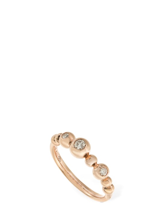 DoDo Bollicine 9KT gold ring w/diamonds