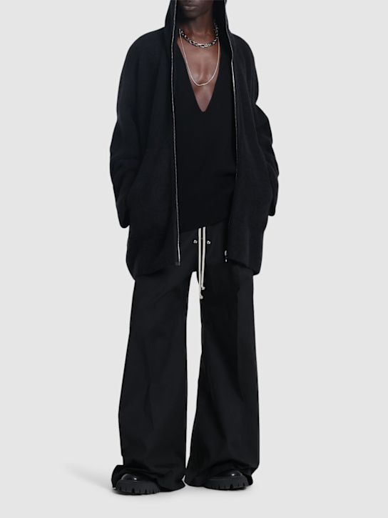 Rick Owens Wide Bela cotton poplin pants