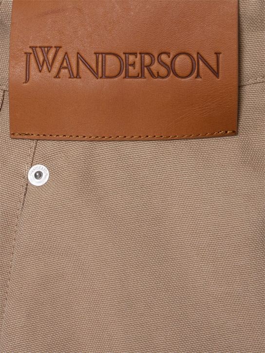 JW Anderson Twisted cotton workwear shorts