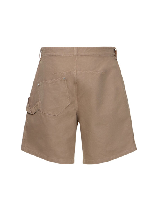 JW Anderson Twisted cotton workwear shorts