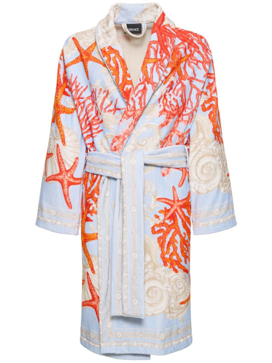 Versace Barocco De La Mer bathrobe